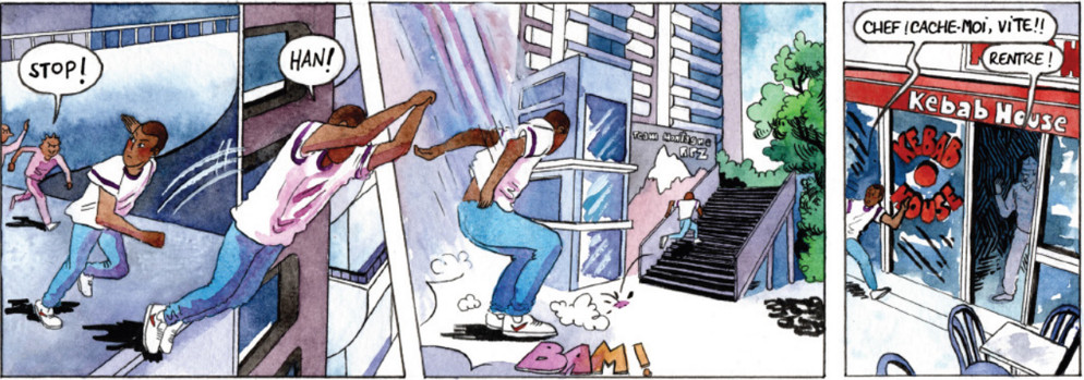 strip de bande dessinée pour mise en avant atelier de réaisation bande dessinée