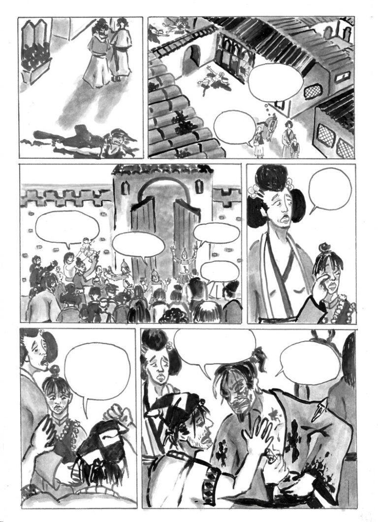 Page de bande dessinée