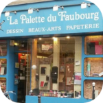 Photo boutique la palette du faubourg partenaire du studio phantomime